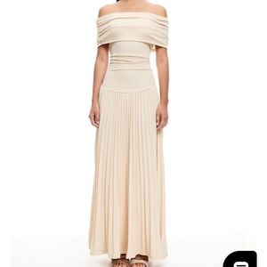 Lioness Field of Dreams Maxi Dress in Oatmeal